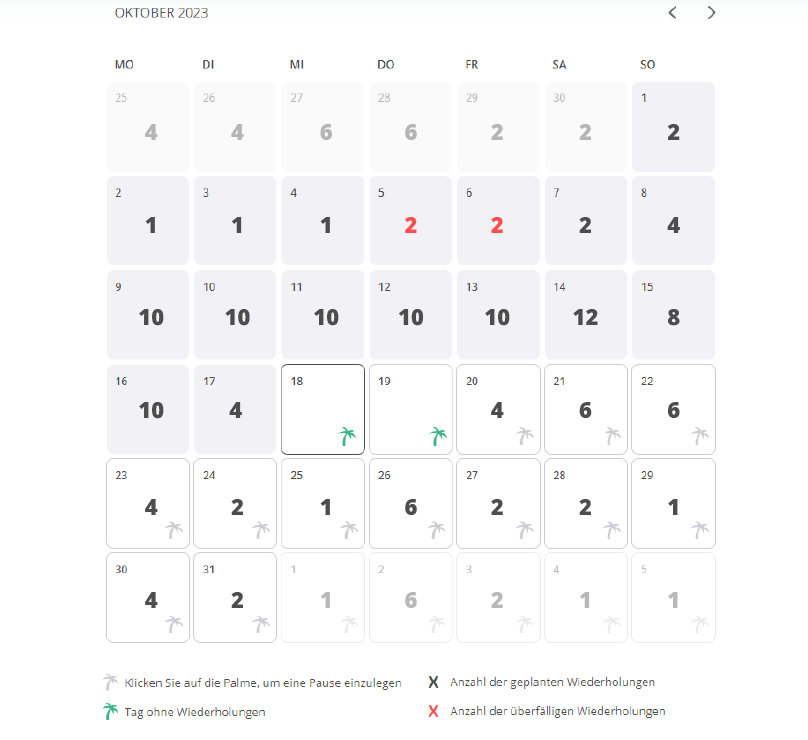 Wiederholungskalender